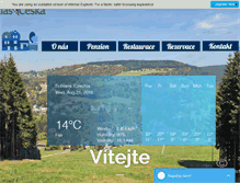 Tablet Screenshot of penzionbublava.cz